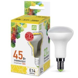 Лампа светодиодная LED-R50-standard 5Вт 230В Е14 3000К 450Лм ASD