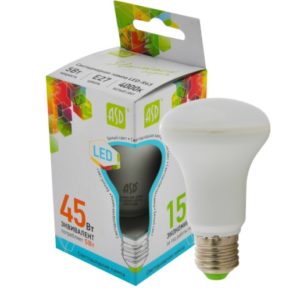 Лампа светодиодная LED-R63-standard 5Вт 230В Е27 4000К 450Лм ASD