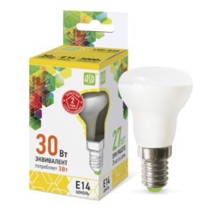 Лампа светодиодная LED-R39-standard 3Вт 230В Е14 3000К 270Лм ASD