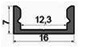 Профиль ЛП7 алюминиевый
