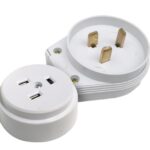 Разъем печной РШ/ВШ 32А 250В пластиковый встраиваемый белый 9133 IN HOME