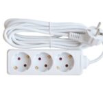 Удлинитель 3N-5-SMART трехместный 6А 5м 8235 IN HOME