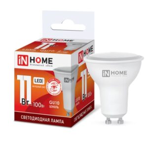 Лампа светодиодная LED-JCDRC-VC 11Вт 230В GU10 6500К 820Лм IN HOME