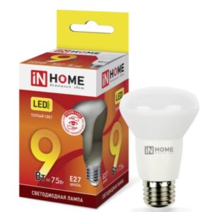 Лампа светодиодная LED-R63-standard 9Вт 230В Е27 4000К 720Лм ASD