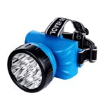 Фонарь налобный аккумуляторный HLA 09B 12LED 120Lm 15ч 2 режима