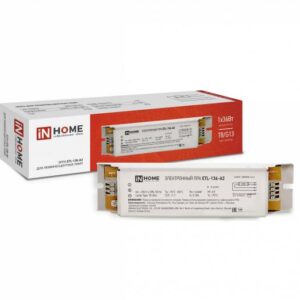 ЭПРА для люминесцентных ламп ETL-136-А2 1х36Вт Т8/G13 IN HOME