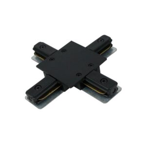 Коннектор шинопровода X-образный XC-B-TL черный серии TOP-LINE IN HOME