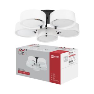 Люстра MODERN LIMA 5xE27 черная IN HOME