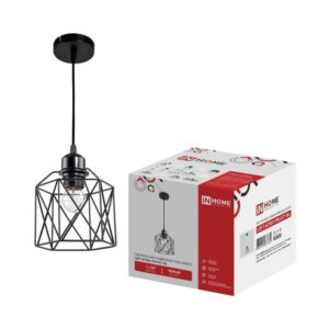 Подвесной светильник LOFT ATIKO E27 черный IN HOME