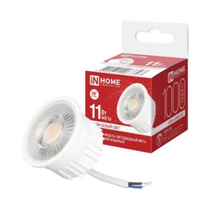 Модуль светодиодный с линзой LED-MD MR16L 11Вт 230В 4000К 1000Лм линза 38° IN HOME