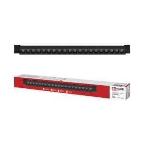 Трековый светильник LTP-LENS 3540BL 35Вт черный
