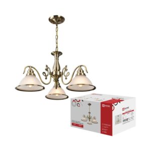 Люстра CLASSIC GRAND 3xE27 медный корпус IN HOME